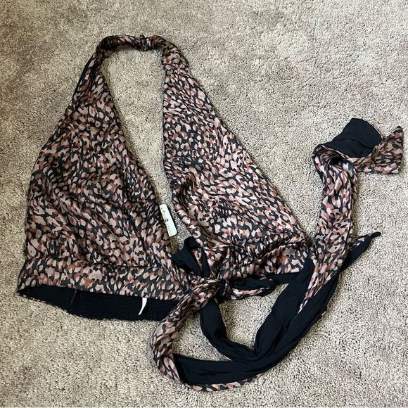 Free People Women's Small Halter Tie Top NWT - Picture 1 of 6